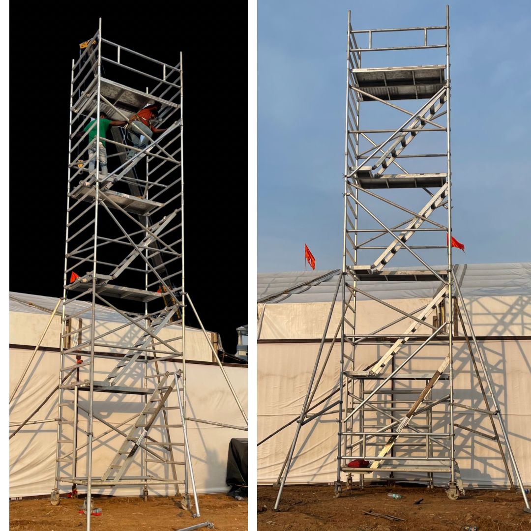 Aluminium Scaffolding (Stairway Model)